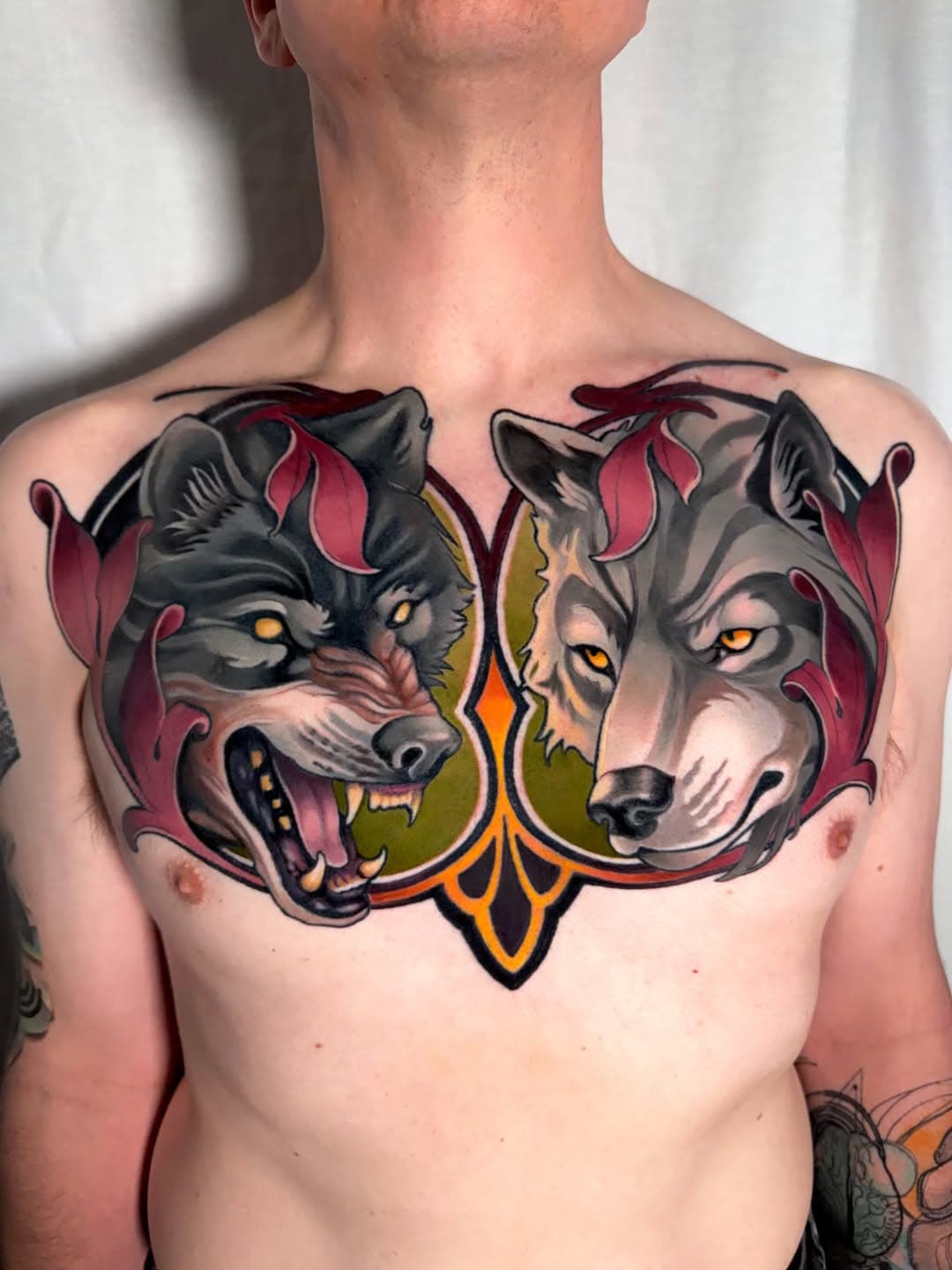 Wolf Chest Panel